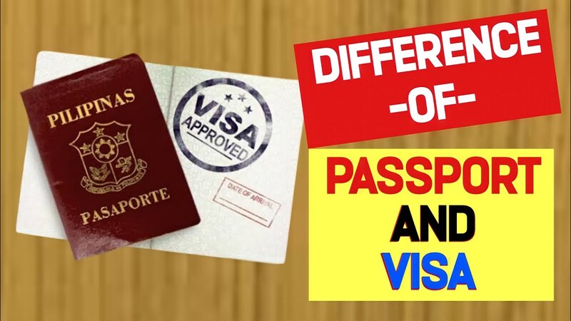 Phân biệt giữa visa và hộ chiếu