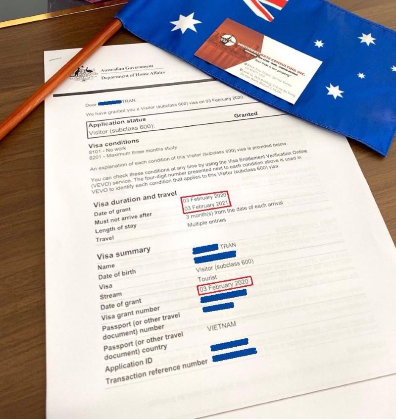 Visa Úc - "Tấm vé thông hành" mơ ước của nhiều du khách (Ảnh: Sưu tầm) 