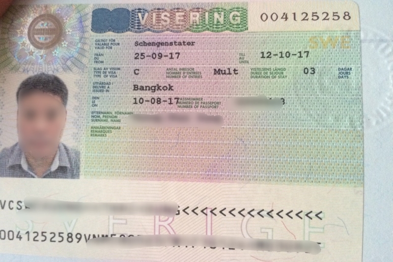 Visa Thụy Điển (Ảnh: Sưu tầm)