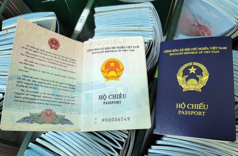 Các giấy tờ xin hộ chiếu online