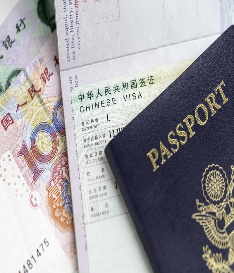 Các loại visa Trung Quốc