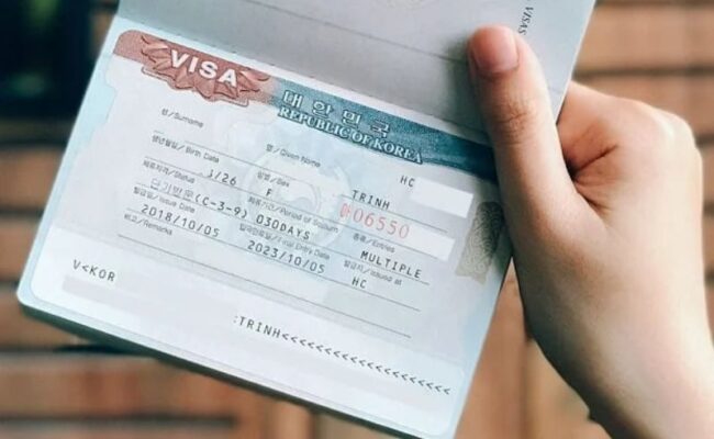 Quy trình xin visa Hàn Quốc 5 năm năm 2025 (ảnh: sưu tầm)