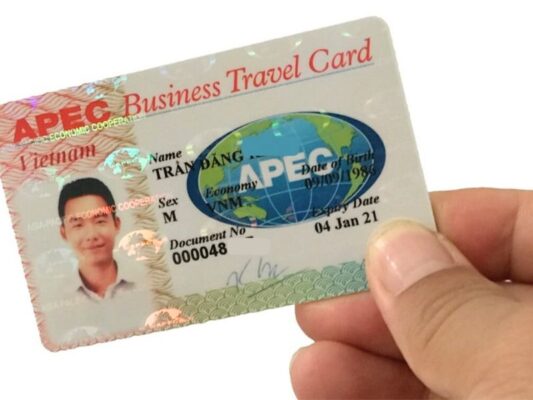 Thẻ APEC (ảnh: sưu tầm)