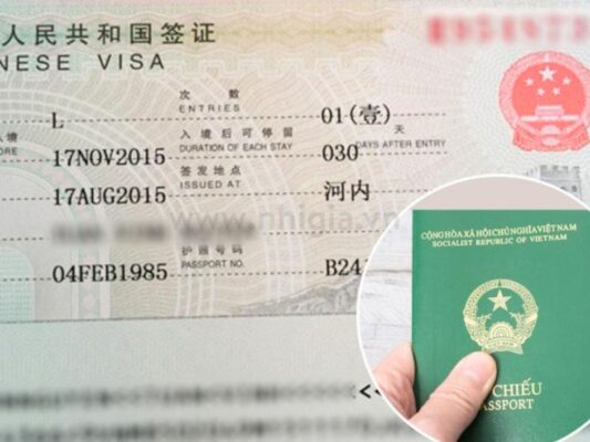 Visa du lịch Trung Quốc (ảnh: sưu tầm)