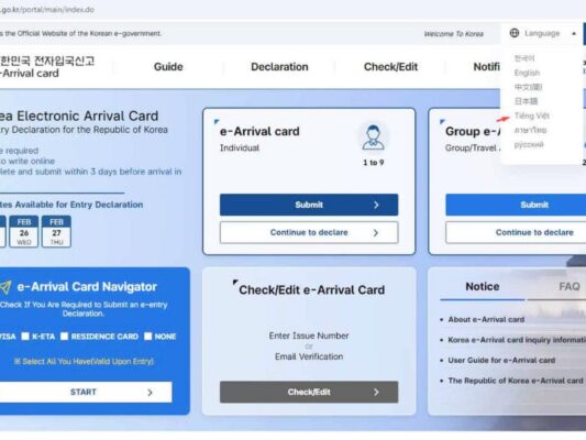 Đăng ký thông tin trên website (ảnh: sưu tầm)