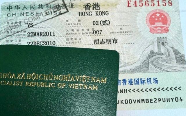 Thủ tục 4 bước để xin thị thực điện tử Hồng Kông (Ảnh: Sưu tầm)