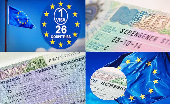 Các loại visa Schengen (ảnh: sưu tầm)