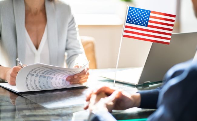 Phỏng vấn xin visa đi Mỹ bị rớt (Ảnh: sưu tầm)