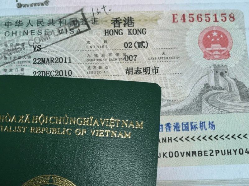 Xin visa Hong Kong ở Việt Nam (Ảnh: Sưu tầm) 