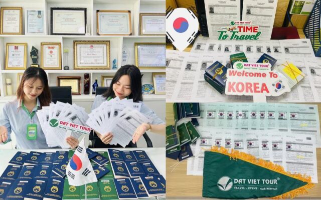 Dịch vụ làm thị thực Hàn Quốc chất lượng - giá tốt (Ảnh: Đất Việt Tour)