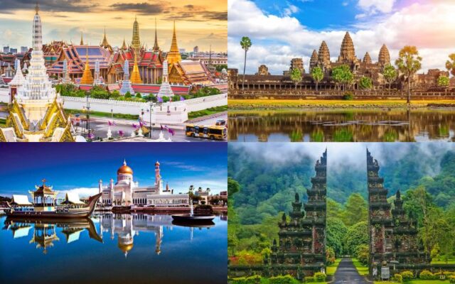 Các nước châu Á miễn visa 2025 cho người Việt Nam (Ảnh: Sưu tầm)