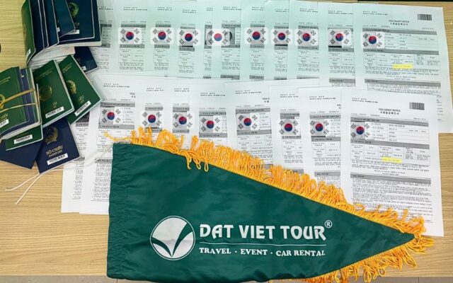 Dịch vụ làm visa du lịch Hàn Quốc trọn gói, giá tốt (Ảnh: Đất Việt Tour)