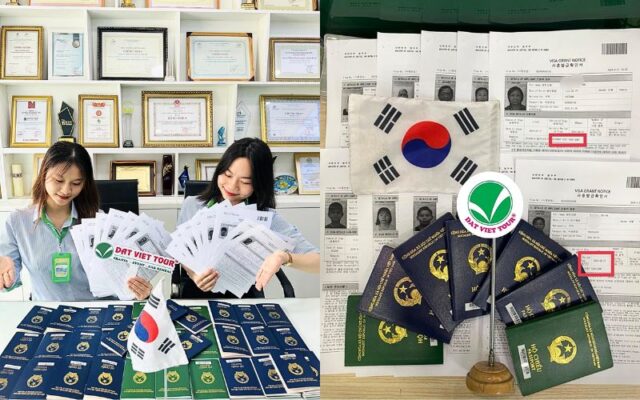 Dịch vụ visa Hàn Quốc uy tín, chất lượng cao (Ảnh: Đất Việt Tour)