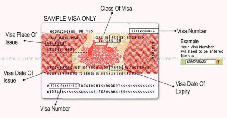 Kiểm tra tình trạng visa Úc (Ảnh: sưu tầm)