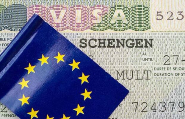 Hình ảnh visa Schengen (ảnh: sưu tầm)