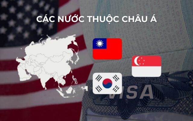Châu Á có áp dụng chính sách ưu đãi cho người có visa Mỹ (Ảnh: Sưu tầm)