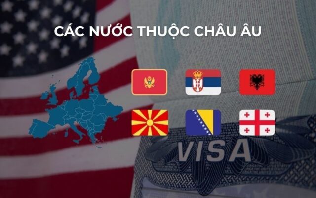 Visa Mỹ đi được các nước nào thuộc khu vực Châu Âu (Ảnh: Sưu tầm)