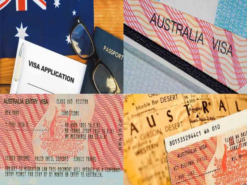 Hình ảnh visa Úc (ảnh: sưu tầm)