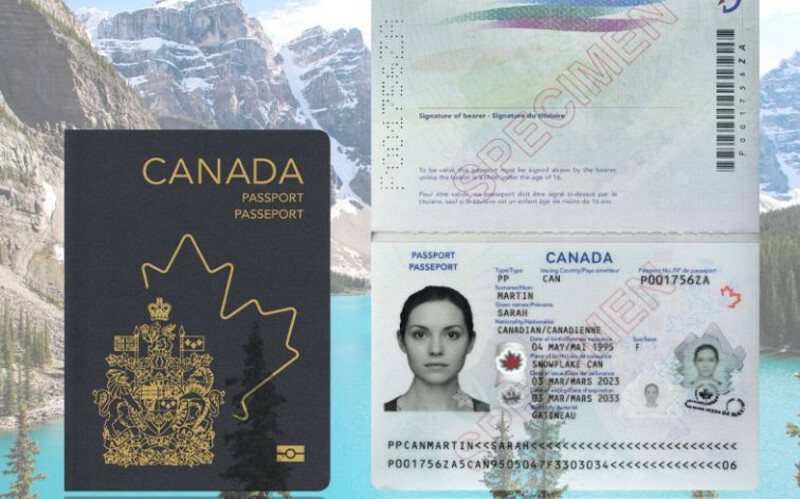 Hồ sơ hộ chiếu, visa Canada (Ảnh: Sưu tầm) 