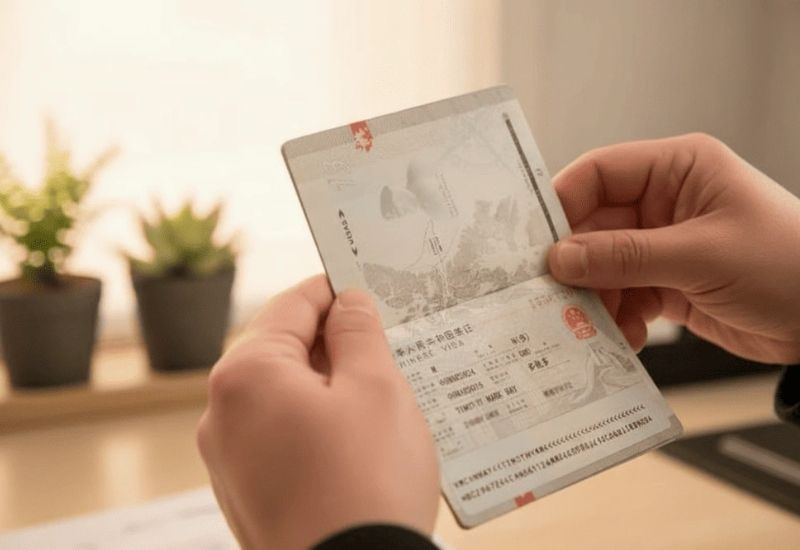 Lệ phí khi xin visa Trung Quốc sẽ không được hoàn trả (Ảnh: Sưu tầm)