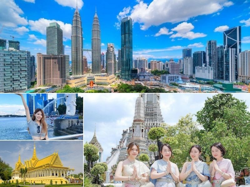 Du lịch Châu Á dễ dàng hơn với các quốc gia miễn visa (Ảnh: Sưu tầm)