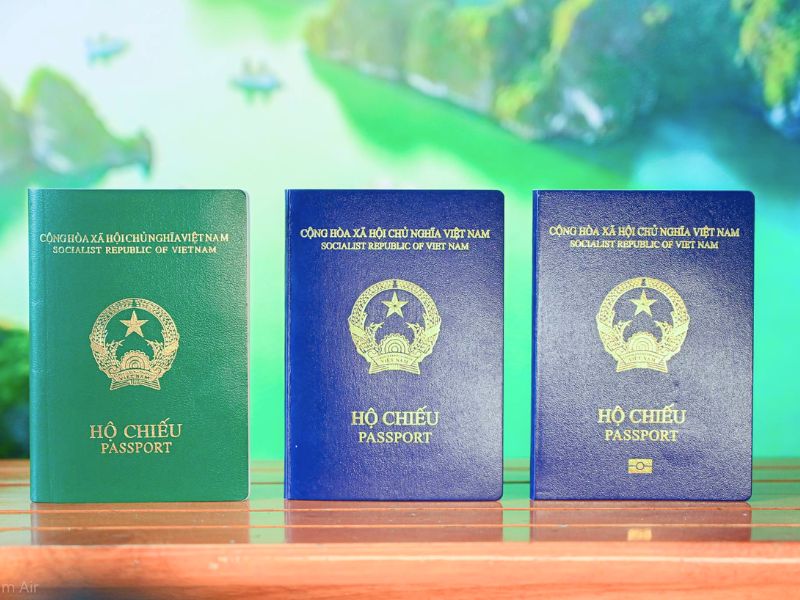 Hình ảnh hộ chiếu Việt Nam (ảnh: sưu tầm)