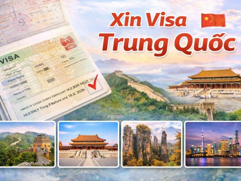 Đi theo đoàn, đi tour thì xin visa du lịch Trung Quốc dễ dàng hơn (Ảnh: Sưu tầm)