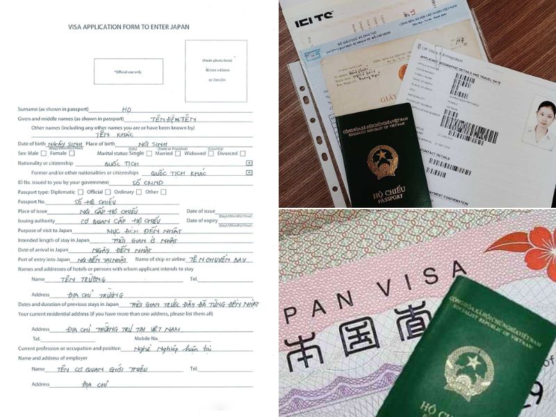 Một bộ hồ sơ chuẩn chỉnh sẽ giúp tăng tỷ lệ đậu visa du lịch Nhật Bản cho sinh viên (Ảnh: Sưu tầm) 