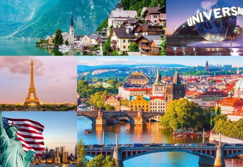 Du khách nhận visa châu Âu và sẵn sàng cho chuyến đi (Ảnh: Sưu tầm) 