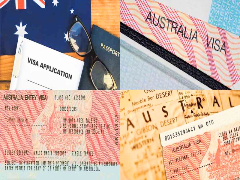 Hình ảnh visa Úc (ảnh: sưu tầm)