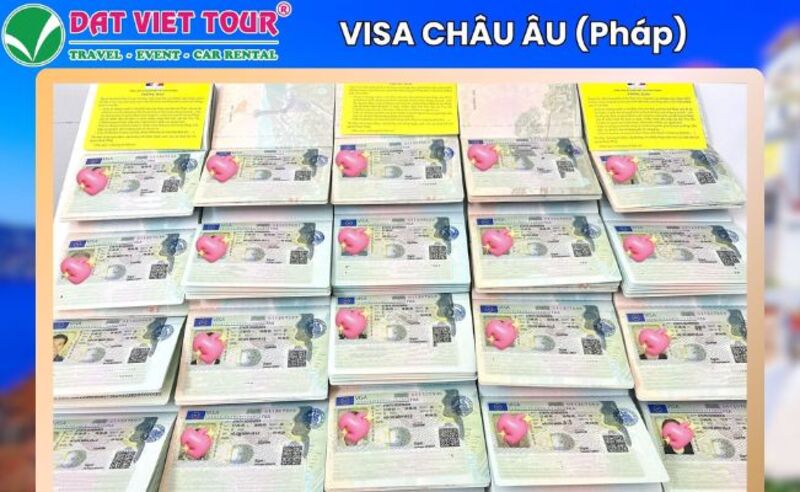Visa Châu Âu Đất Việt ( Ảnh Đất Việt Tour)