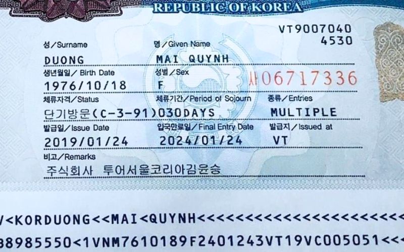 Visa nhằm phục vụ nhu cầu nhập cảnh ngắn hạn (Ảnh: Sưu tầm)