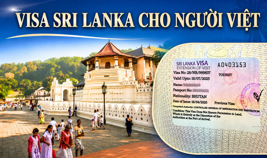 Du lịch Srilanka - Người Việt có cần xin visa không?
