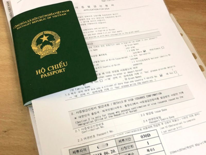Chuẩn bị hồ sơ xin visa du lịch Hàn Quốc 