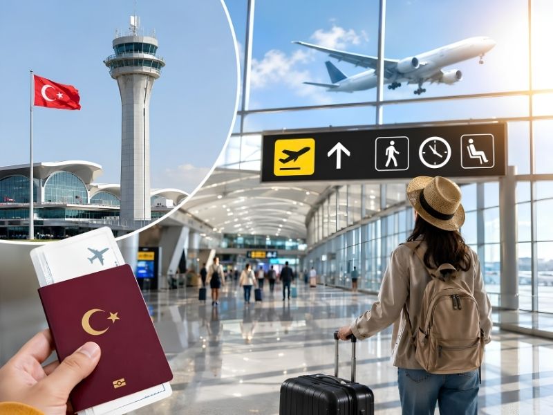 Điều kiện transit quốc tế tại sân bay Thổ Nhĩ Kỳ không cần visa