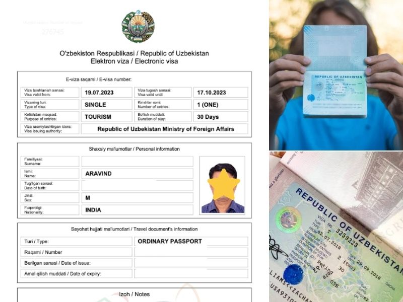 Thực hiện đầy đủ các bước khi làm e-visa Uzbekistan (Ảnh: Sưu tầm)