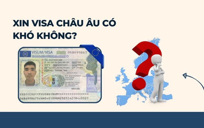 Lần đầu xin visa châu Âu