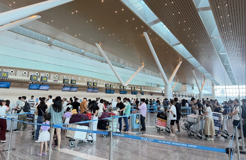 Điểm check in tại sân bay