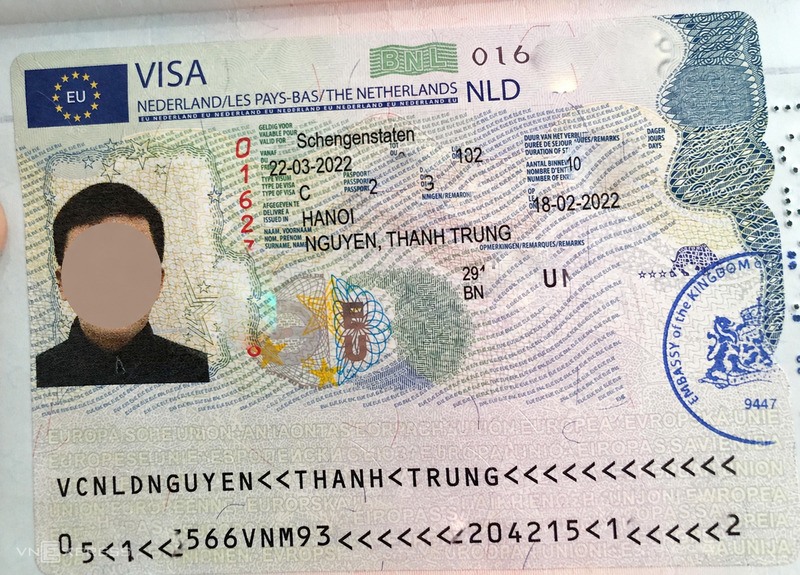 Xin visa châu âu