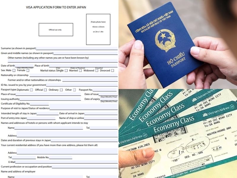 Hồ sơ xin visa quá cảnh Nhật Bản