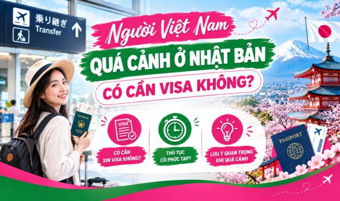 Người Việt Nam quá cảnh ở Nhật Bản có cần visa không?