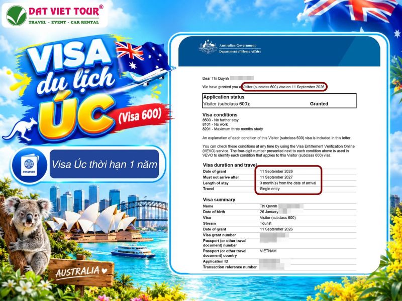 Visa Đất Việt hỗ trợ chuẩn bị hồ sơ visa Úc (Ảnh: Visa Đất Việt)