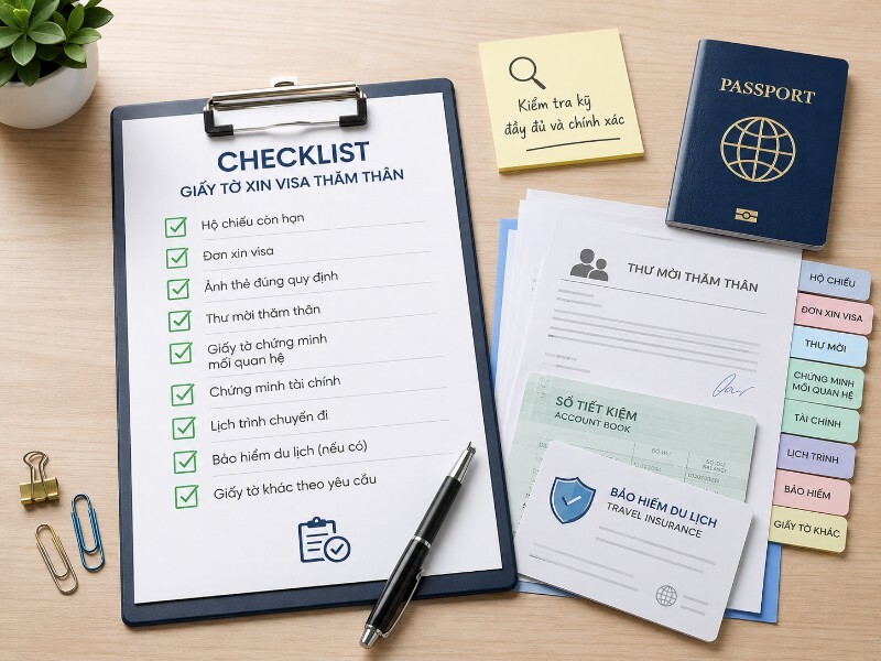 Chuẩn bị hồ sơ xin visa Israel - Giấy tờ nhân thân bắt buộc