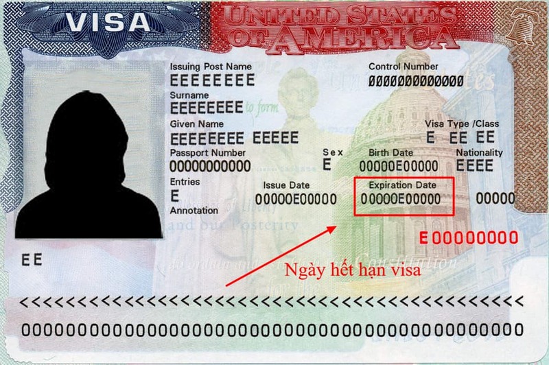 Cần kiểm tra ngày hết hạn visa